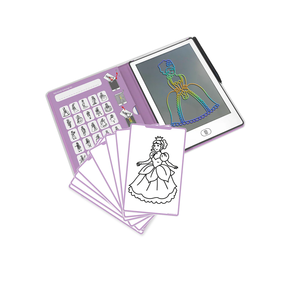 Kidywolf - Kidydraw-mini - princessen