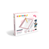 Kidywolf - Kidydraw-pro PINK lichtgevende tekentablet + 4 stiften