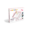 Kidywolf - Kidydraw-pro PINK lichtgevende tekentablet + 4 stiften