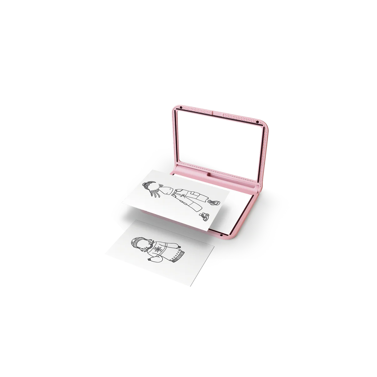 Kidywolf - Kidydraw-pro PINK lichtgevende tekentablet + 4 stiften