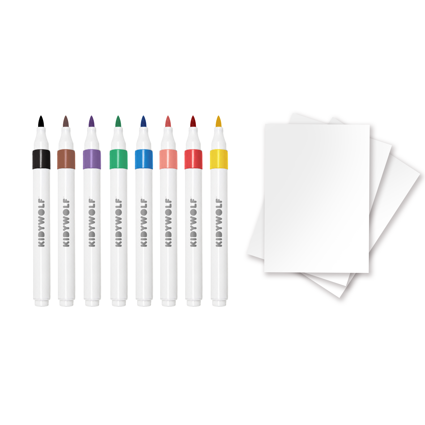 Kidywolf - Kidydraw creatieve set met acrylstiften