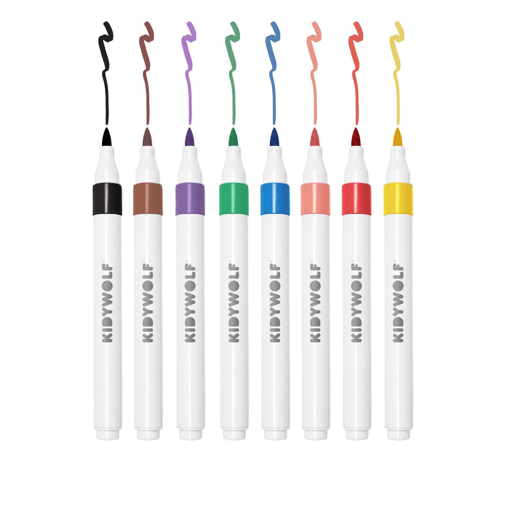 Kidywolf - Kidydraw creatieve set met acrylstiften
