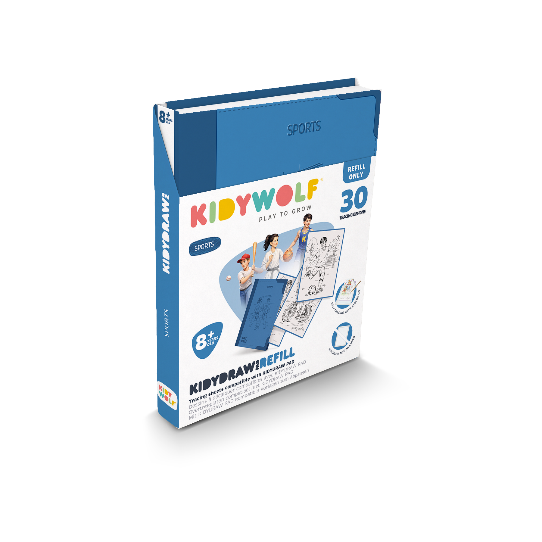 Kidywolf - Kidydraw Pad Navulling Sport