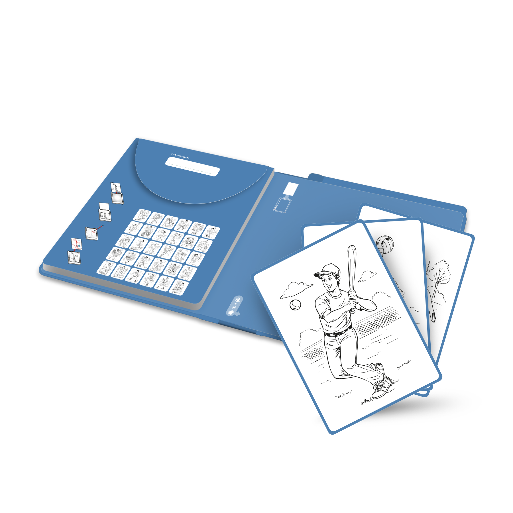 Kidywolf - Kidydraw Pad Navulling Sport