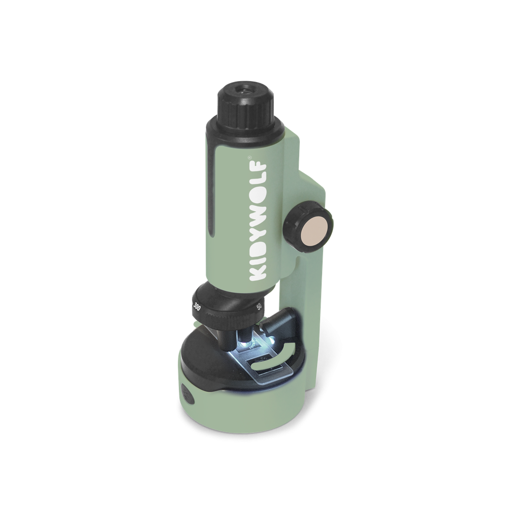 Kidywolf KidyMicroscope - Draagbare Microscoop voor Kinderen Kidywolf groen