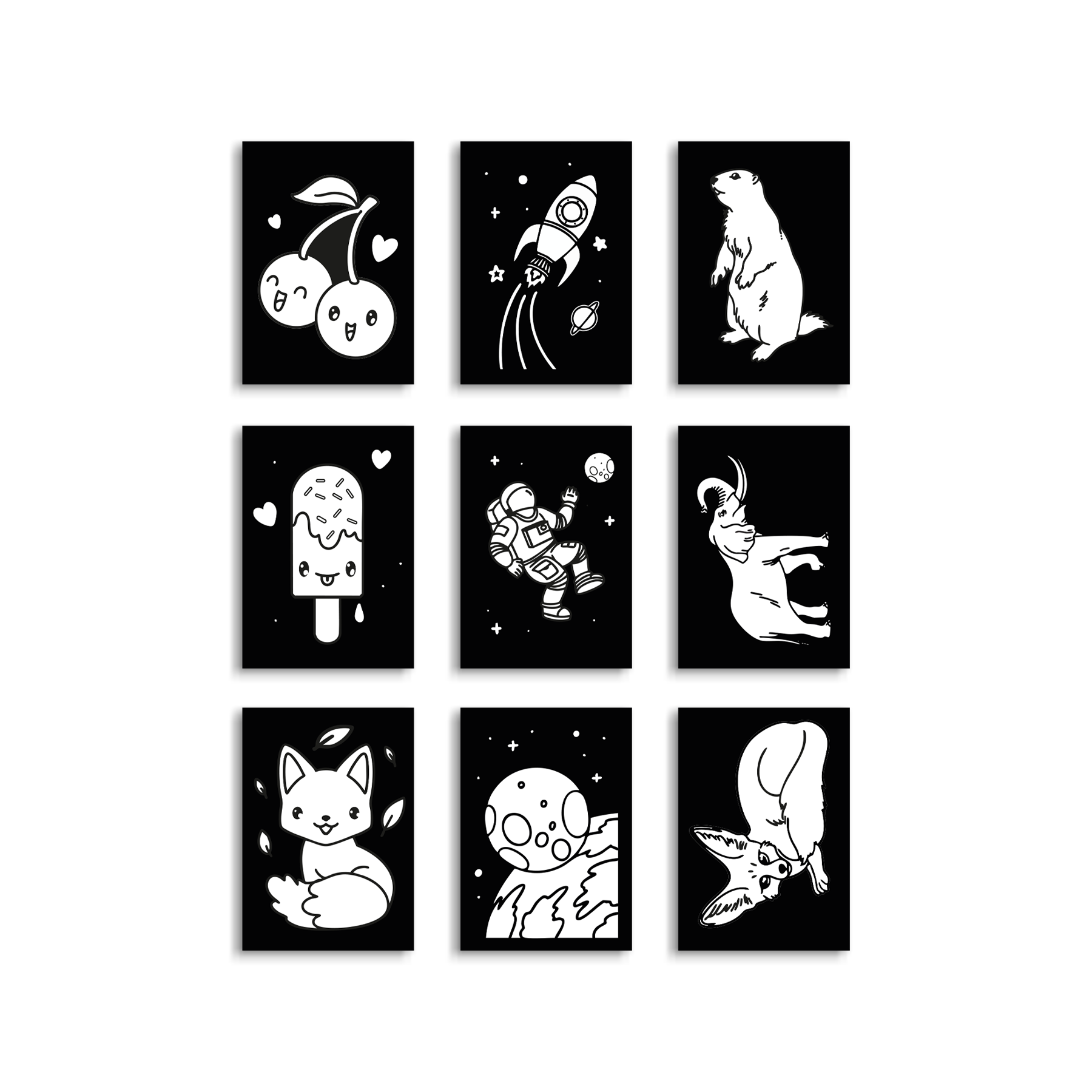 Kidywolf - Kidyneon Complete set