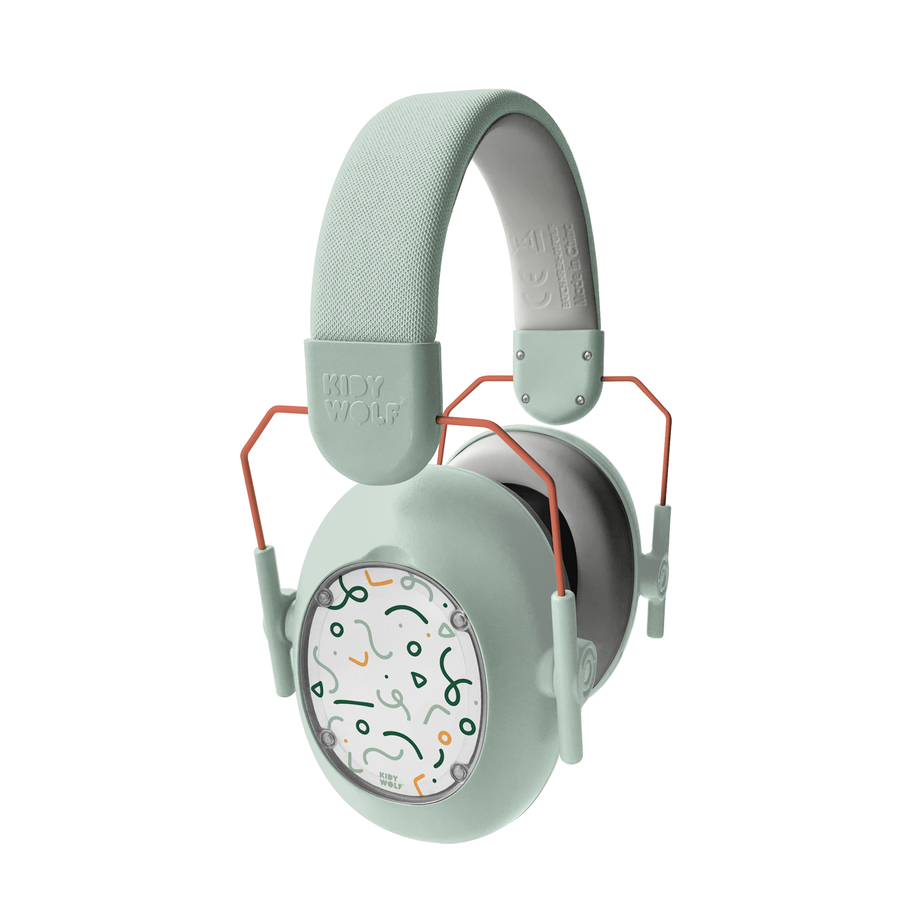 Kidywolf Kidynoise - Gehoorbescherming groen