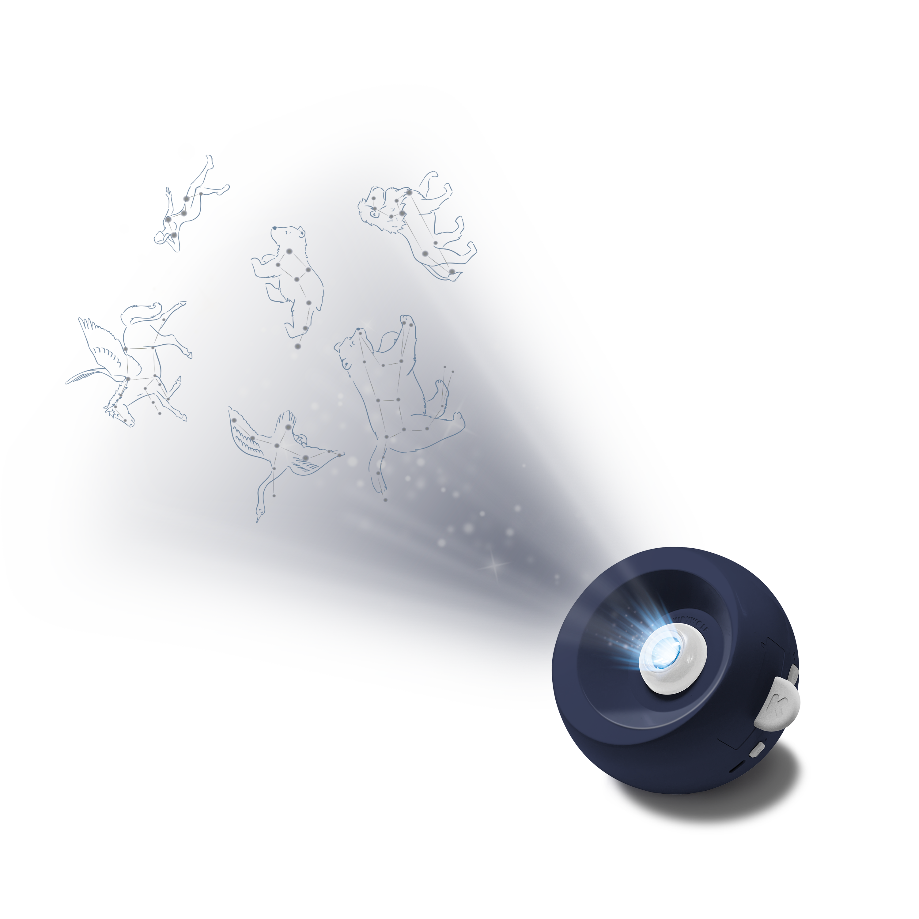 Kidywolf KIDYSTAR Galaxy Projector Planetarium