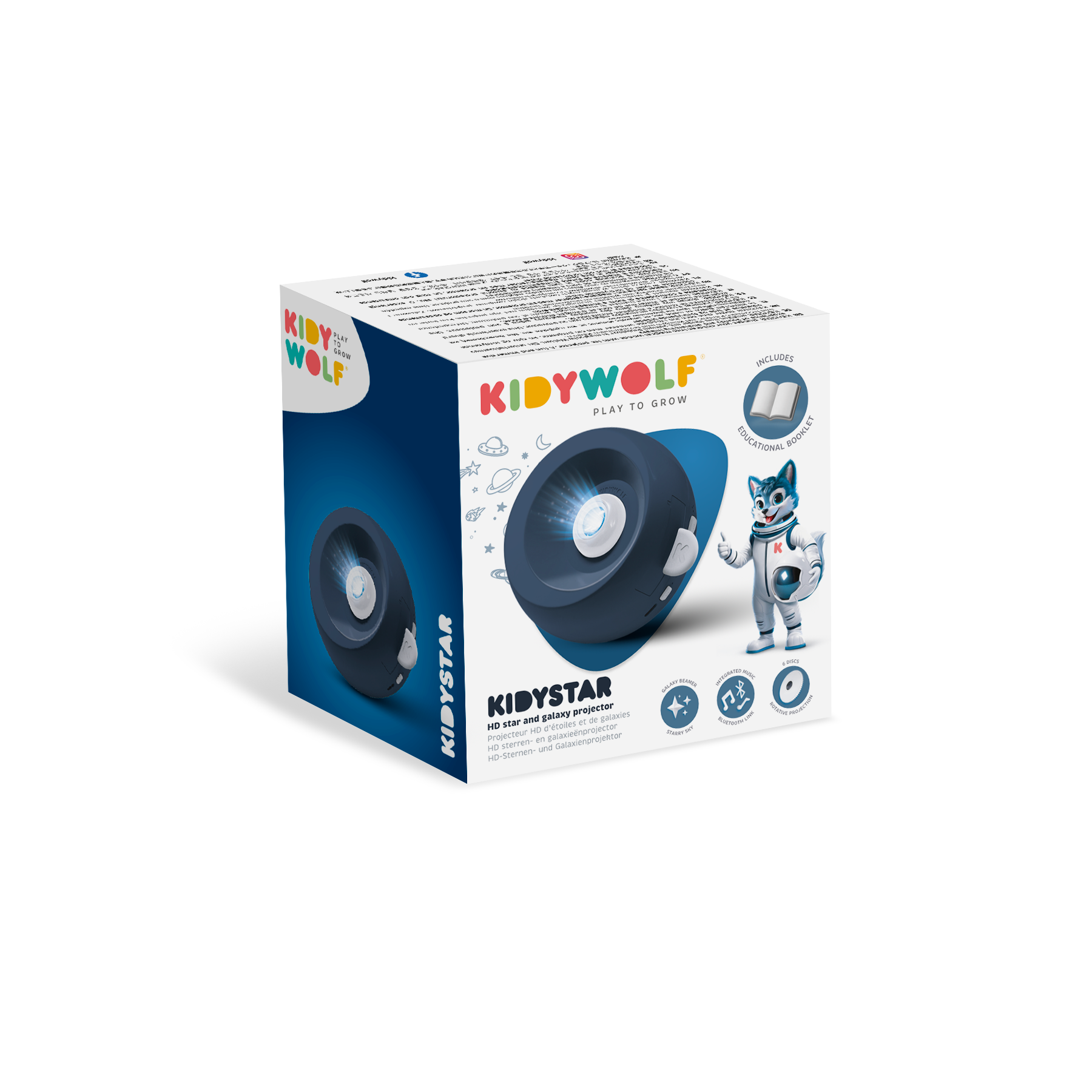 Kidywolf KIDYSTAR Galaxy Projector Planetarium