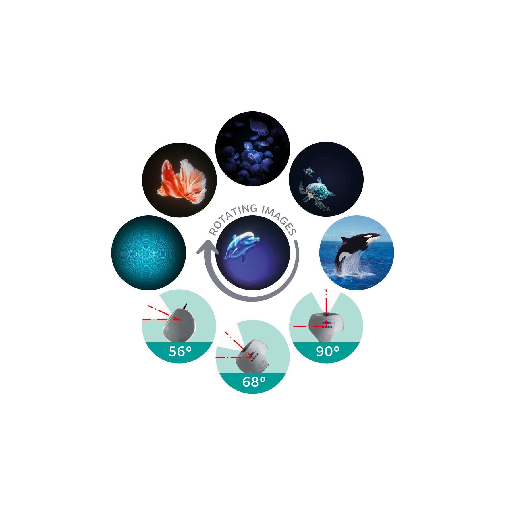 Kidywolf KIDYSTAR Oceans Projector