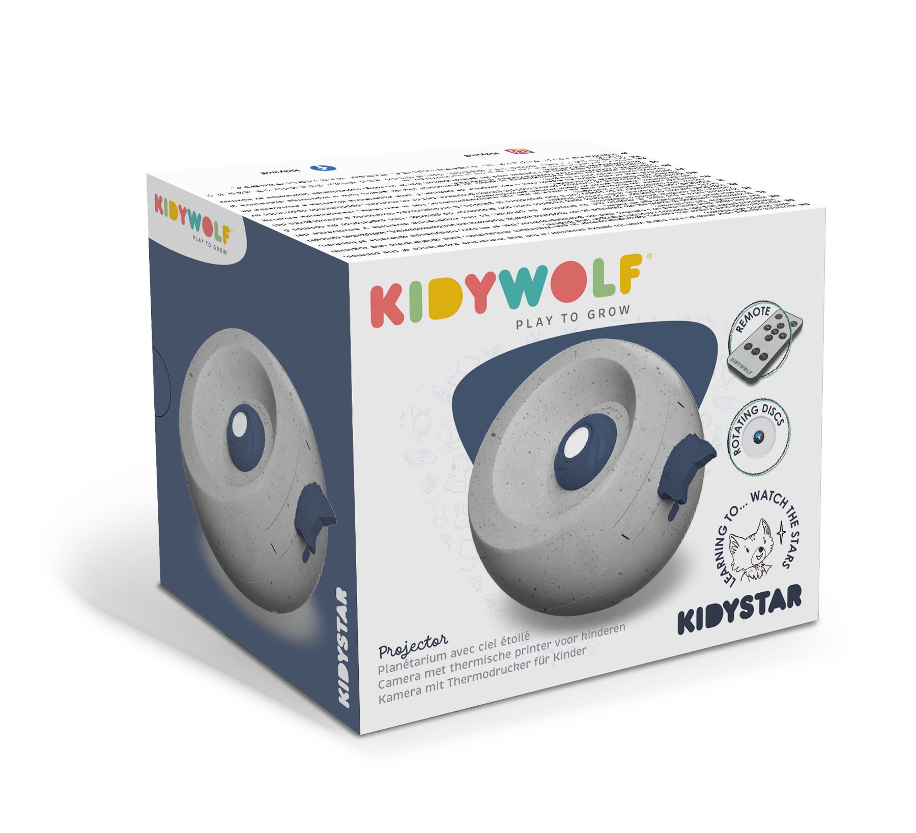 Kidywolf KIDYSTAR Galaxy Projector Planetarium