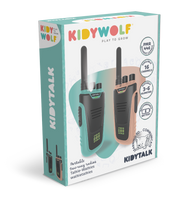 Kidywolf - Kidytalk walkie talkie - Nude/Cyaan