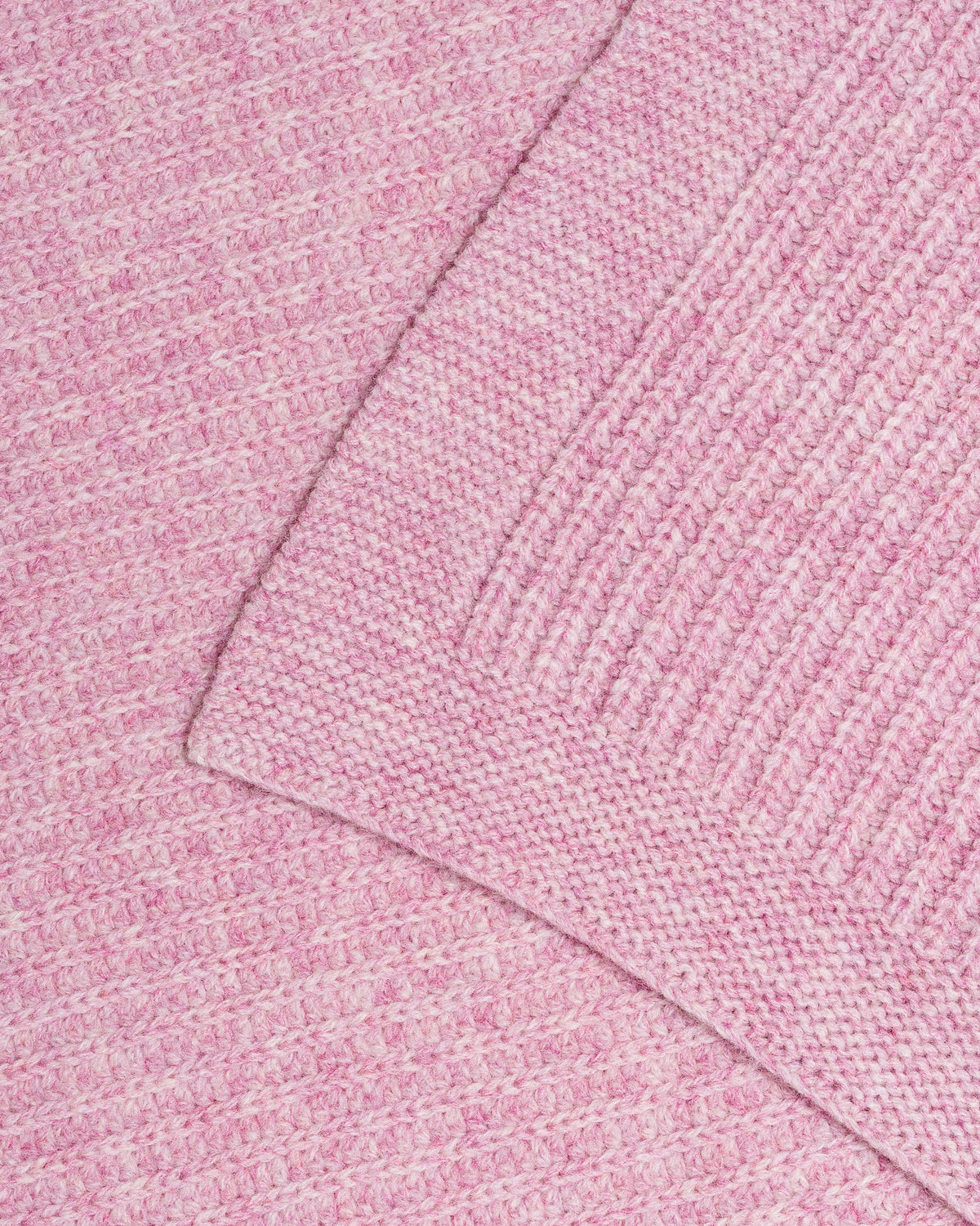 Hvid Wollen babydeken Kiki Cotton Candy