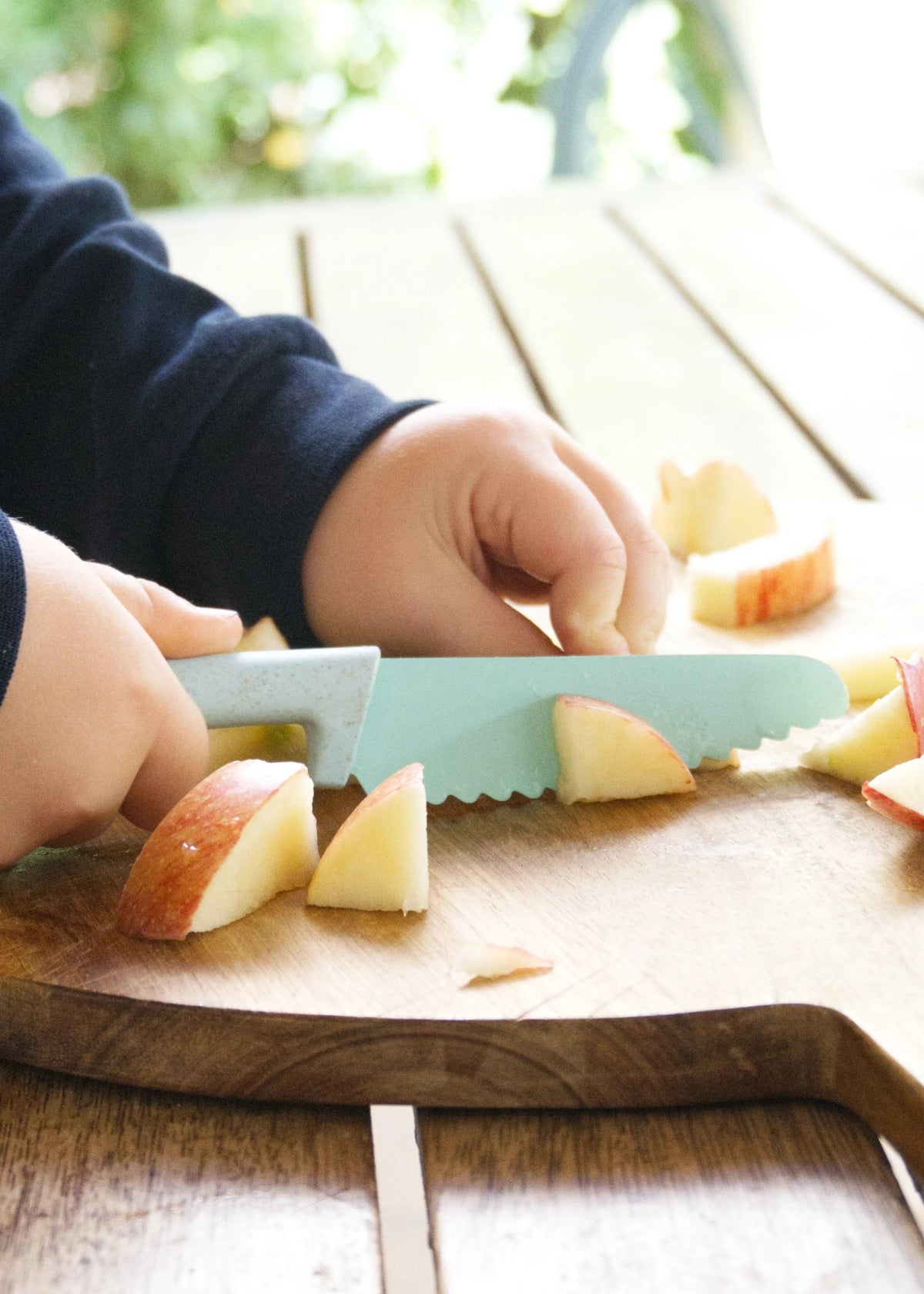 Skagfa - KLYV Classic veilig kindermes lime vanaf 3 jaar