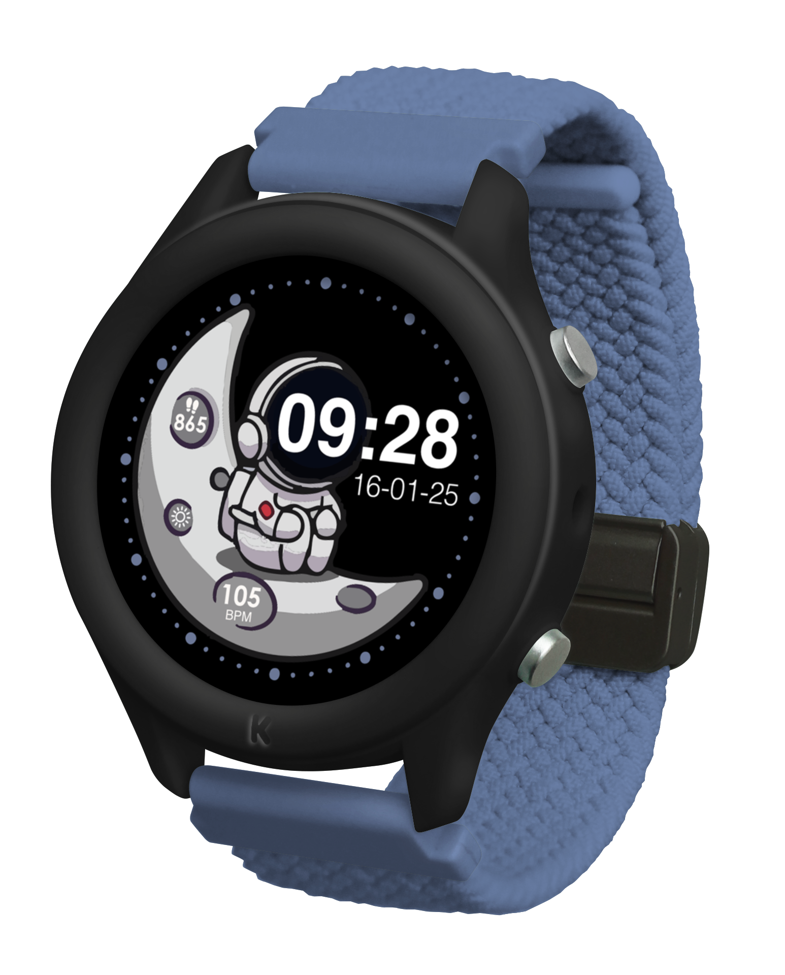 Kidywolf - KidyWatch Multifunctionele Smartwatch – Zonder spelletjes - Blauw