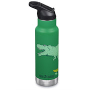 Klean Kanteen - Isolatiefles Kid Kanteen drinkfles met flipsportdop - Dino Skate
