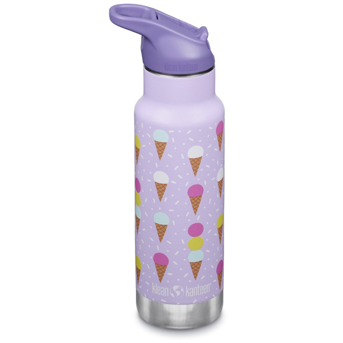 Klean Kanteen - Isolatiefles Kid Kanteen drinkfles met flipsportdop - Ice Cream