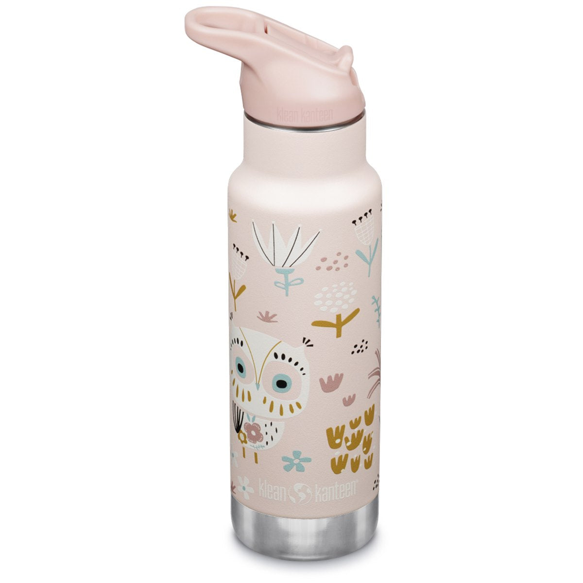 Klean Kanteen - Isolatiefles Kid Kanteen drinkfles met flipsportdop - Owlet