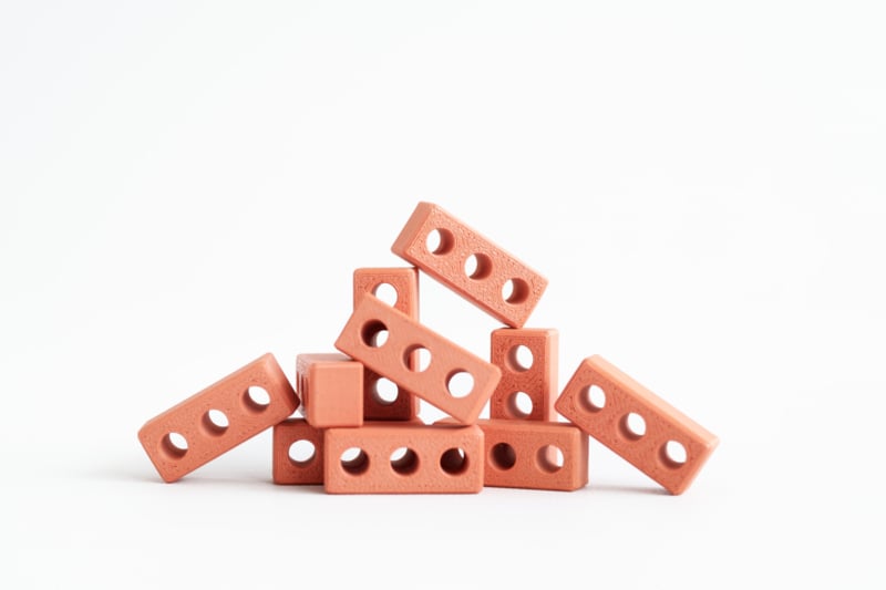 Kiddi - Magic Mini's – Baksteentjes (10 stuks)