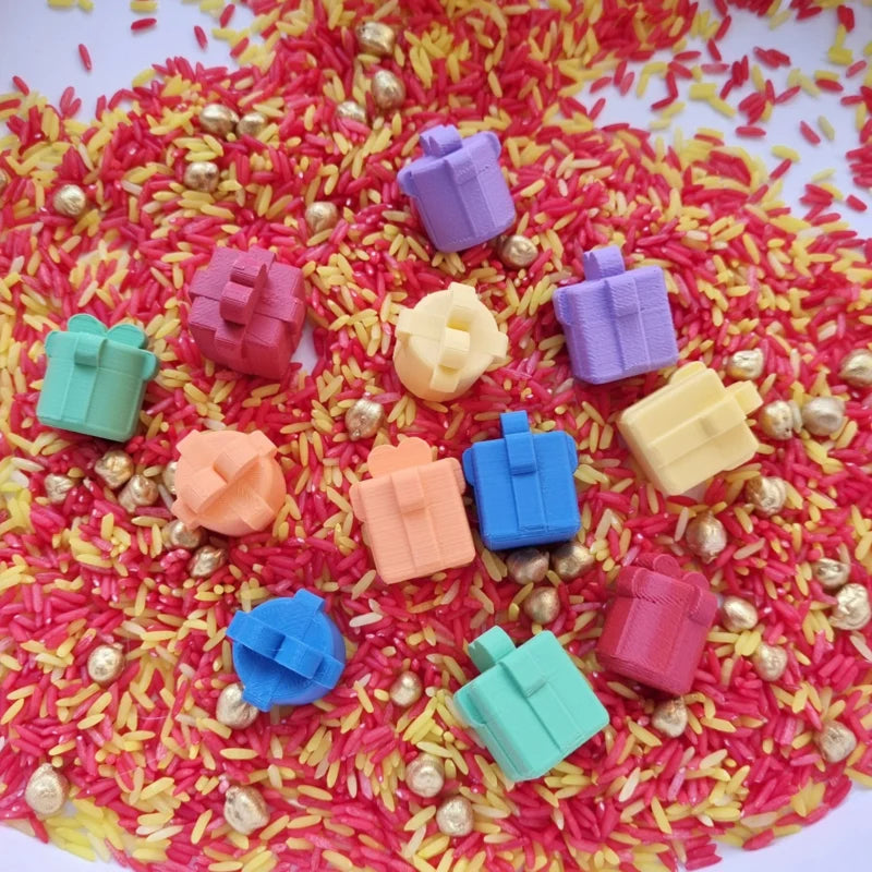 Kiddi - Magic Mini's Cadeautjes – 12 kleine presentjes voor sensorisch spel