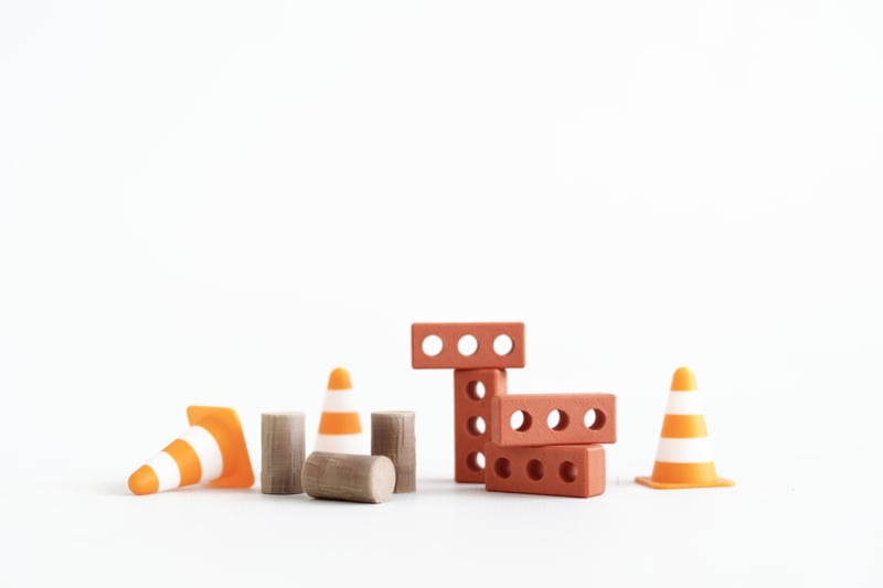 Kiddi - Magic Mini's Constructie – 10-delig bouwplaatssetje