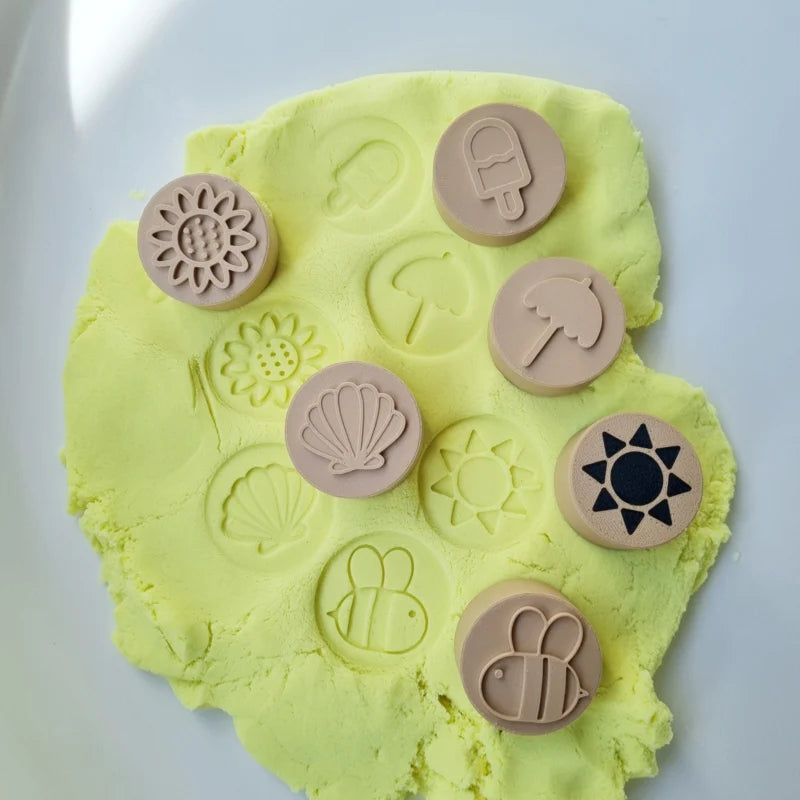 Kiddi - Stempelset Zomer met 6 stempels