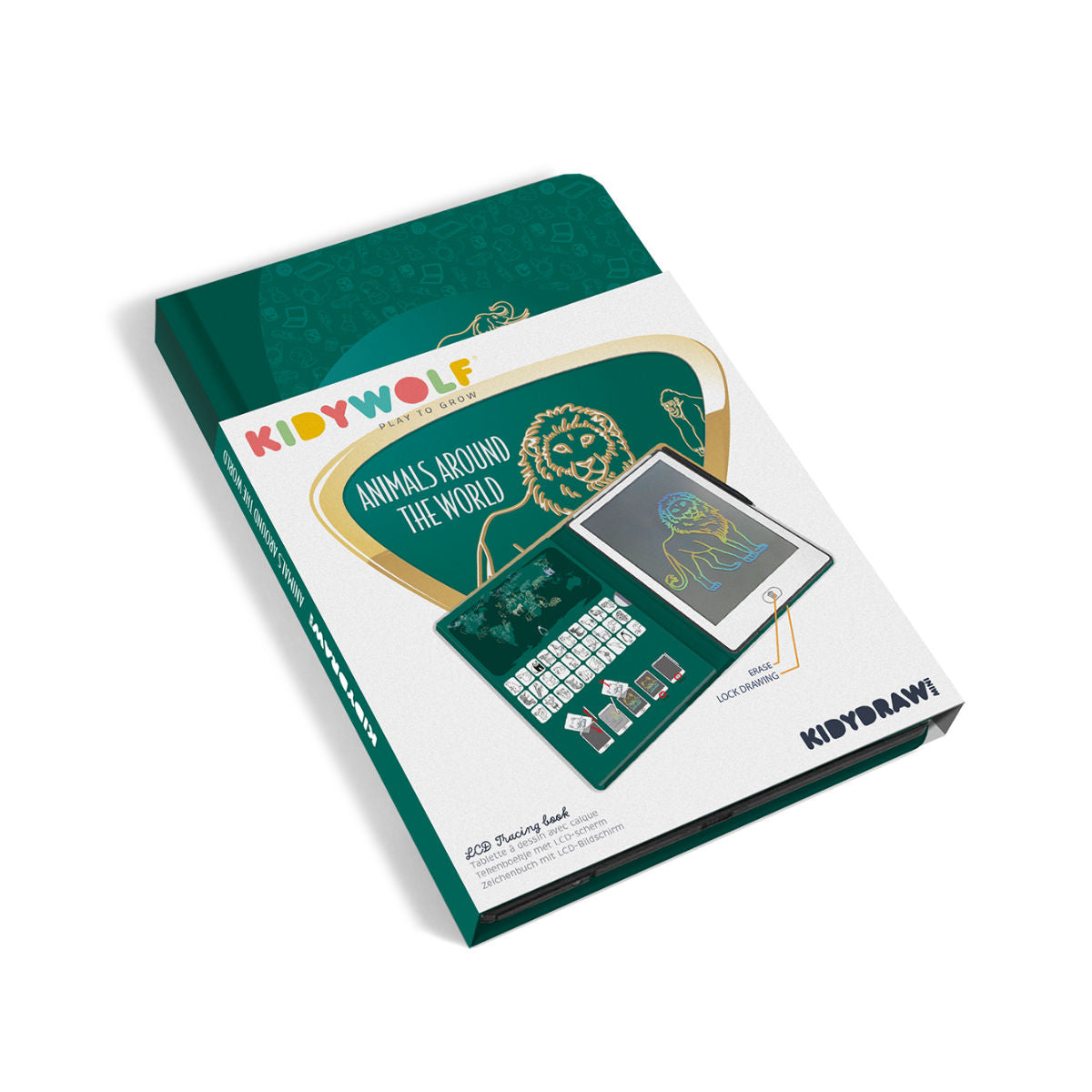 Kidywolf - Kidydraw-mini dieren over de hele wereld