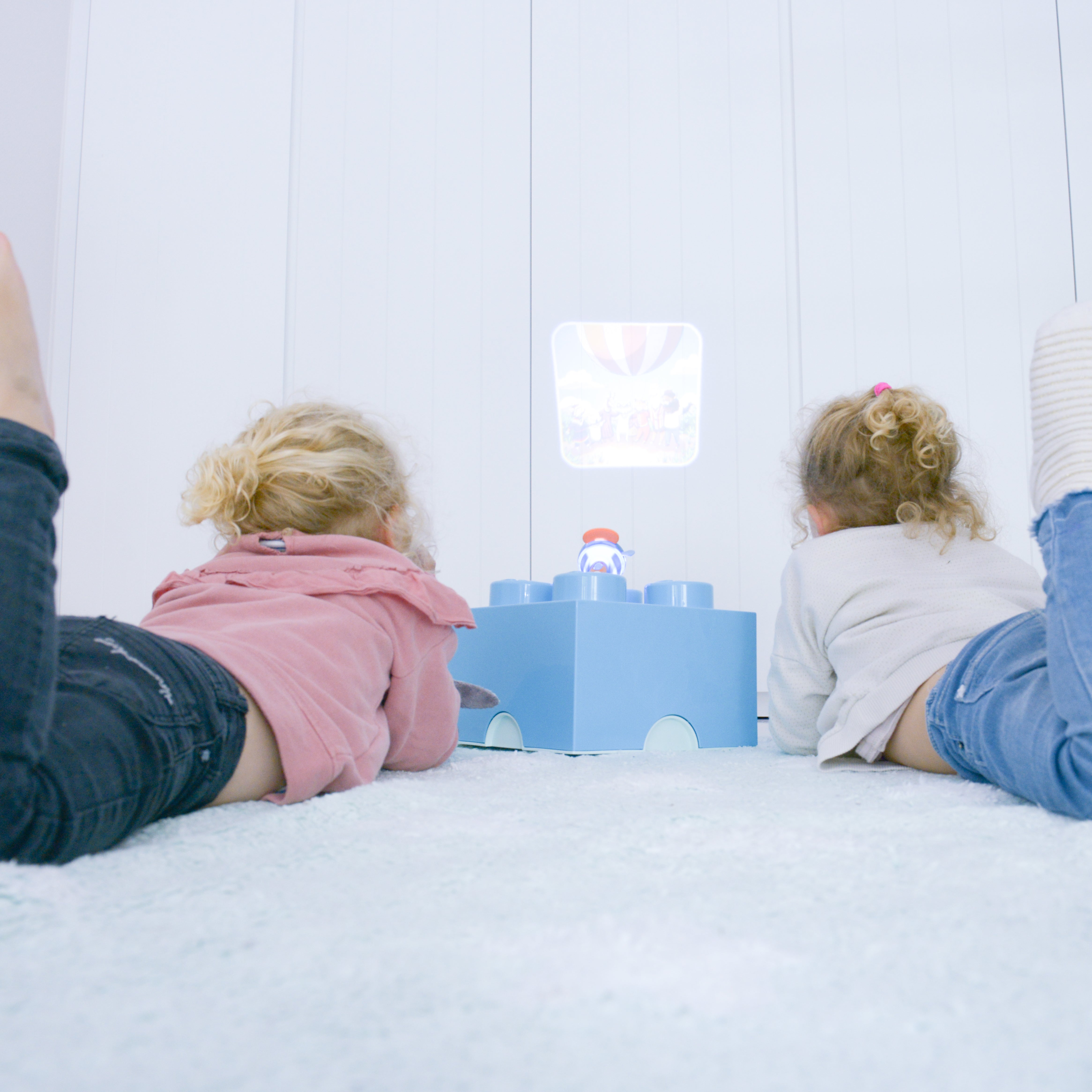 Kidywolf - Kidyslide projectie zaklamp met drie circus slides