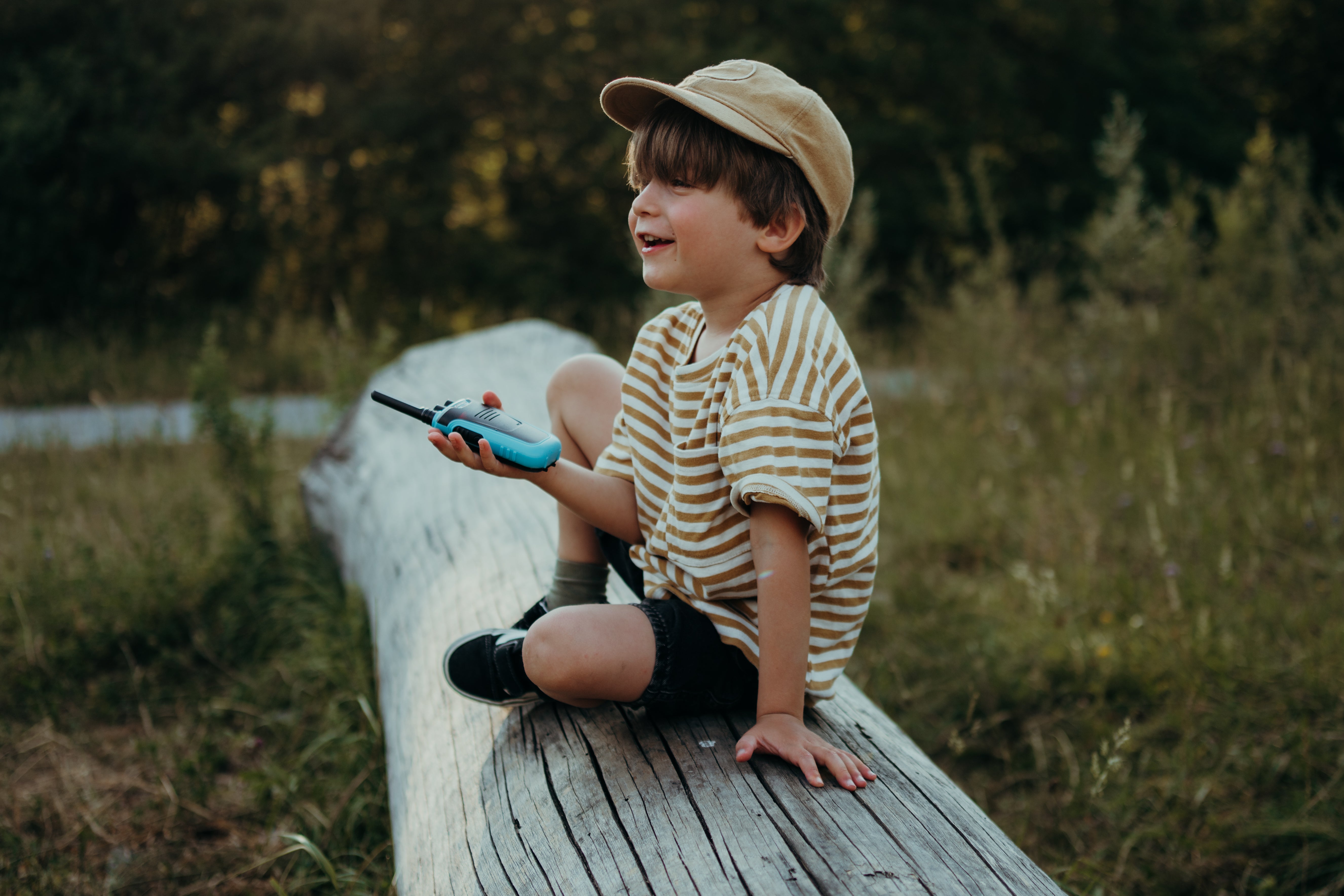 Kidywolf - Kidytalk walkie talkie - Nude/Cyaan