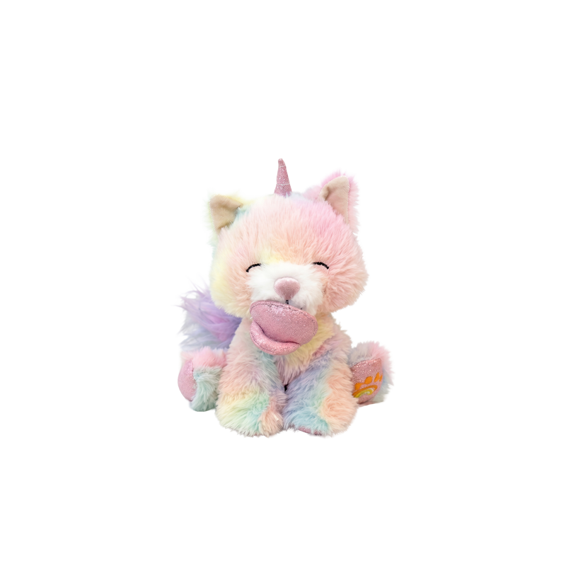 Dinkum Dolls - Binky Kittycorn Sprinkle regenboog knuffel