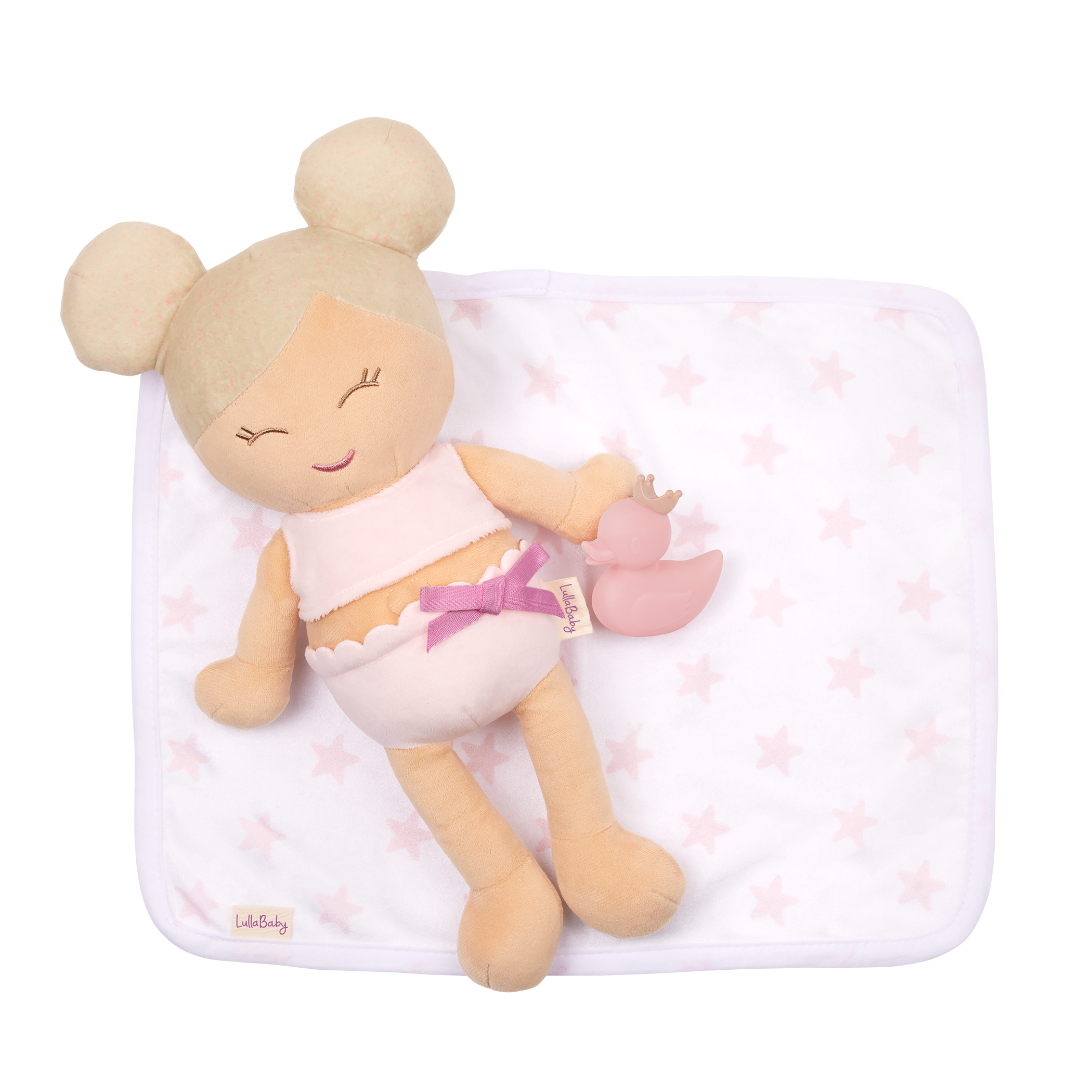 LullaBaby - Knuffelbadpop met accessoires