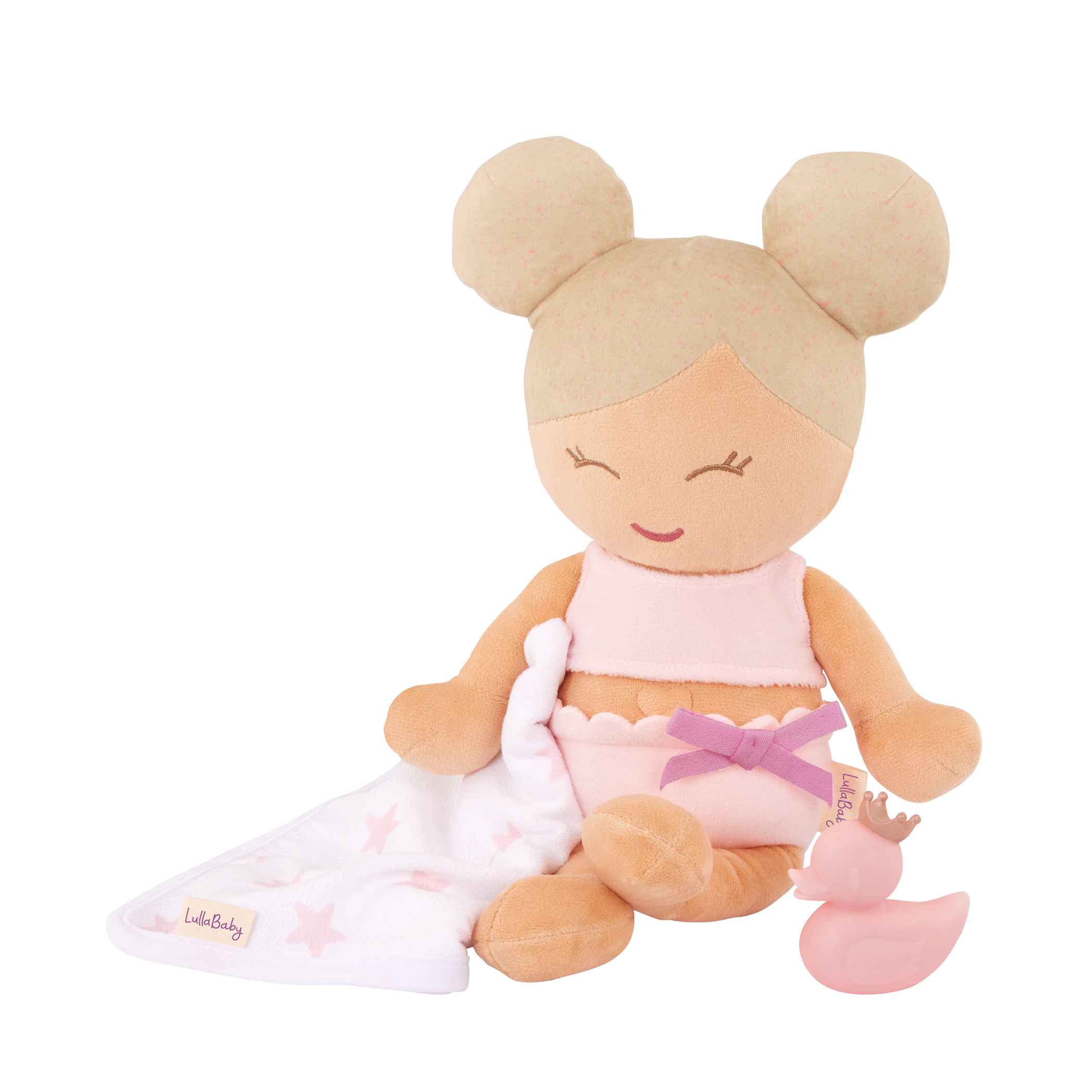 LullaBaby - Knuffelbadpop met accessoires