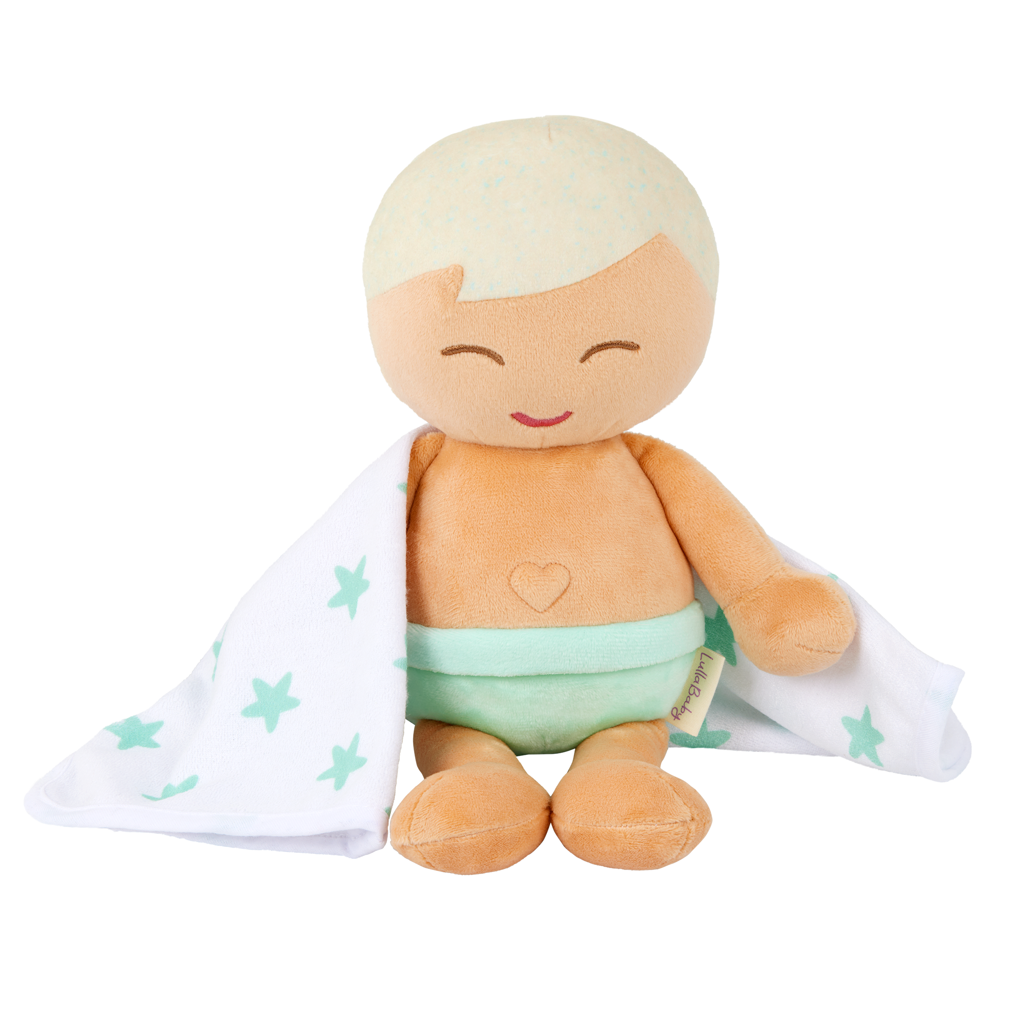 LullaBaby - Knuffelbadpop Jongen met accessoires