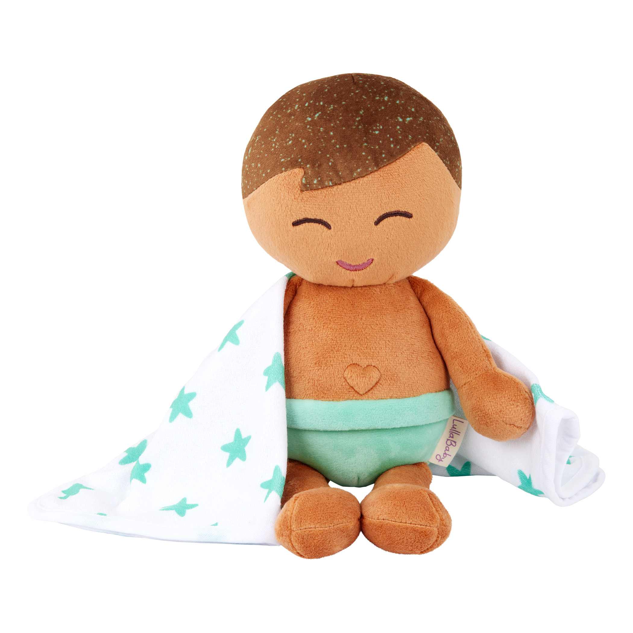 LullaBaby - Knuffelbadpop jongen met accessoires