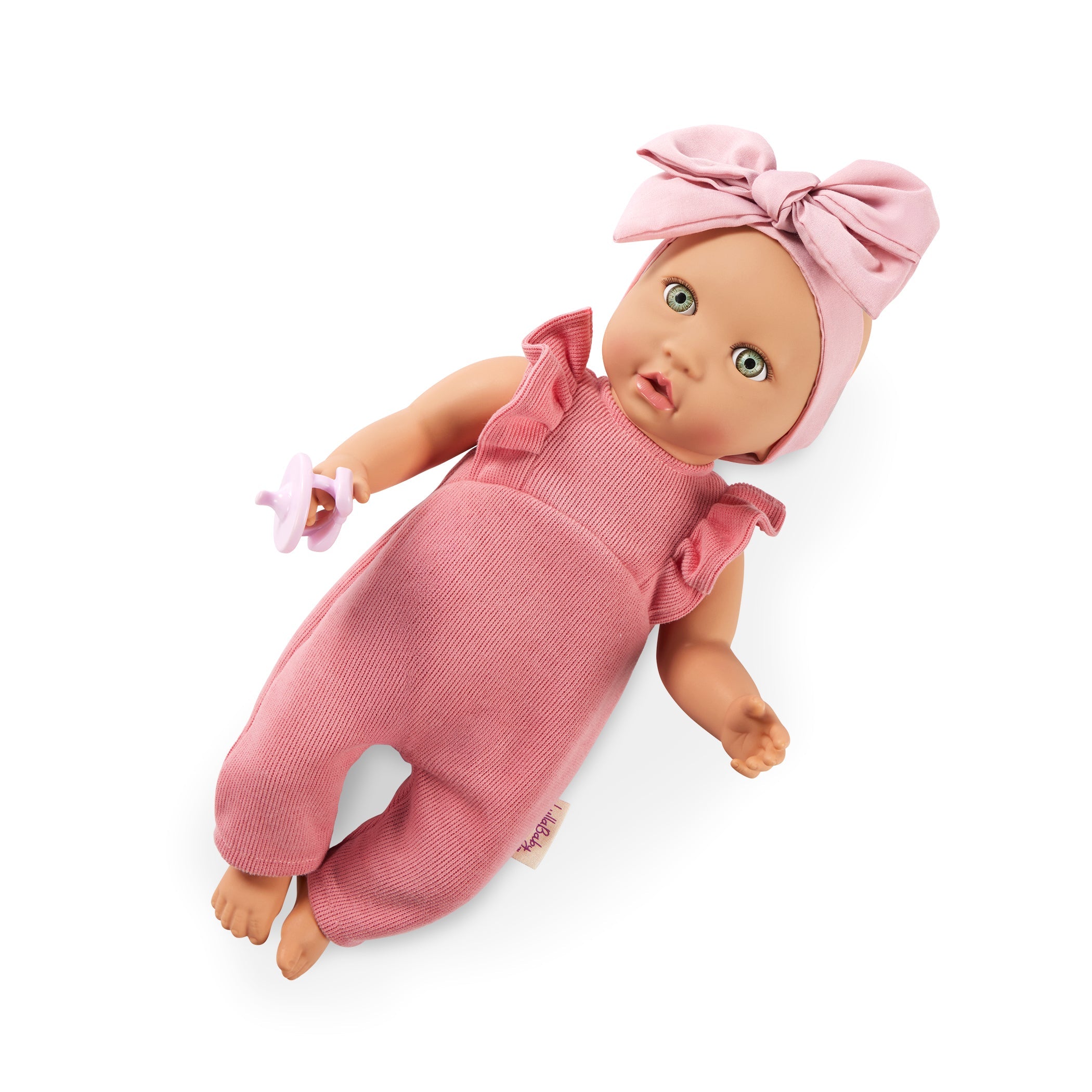 LullaBaby babypop detail gezichtje