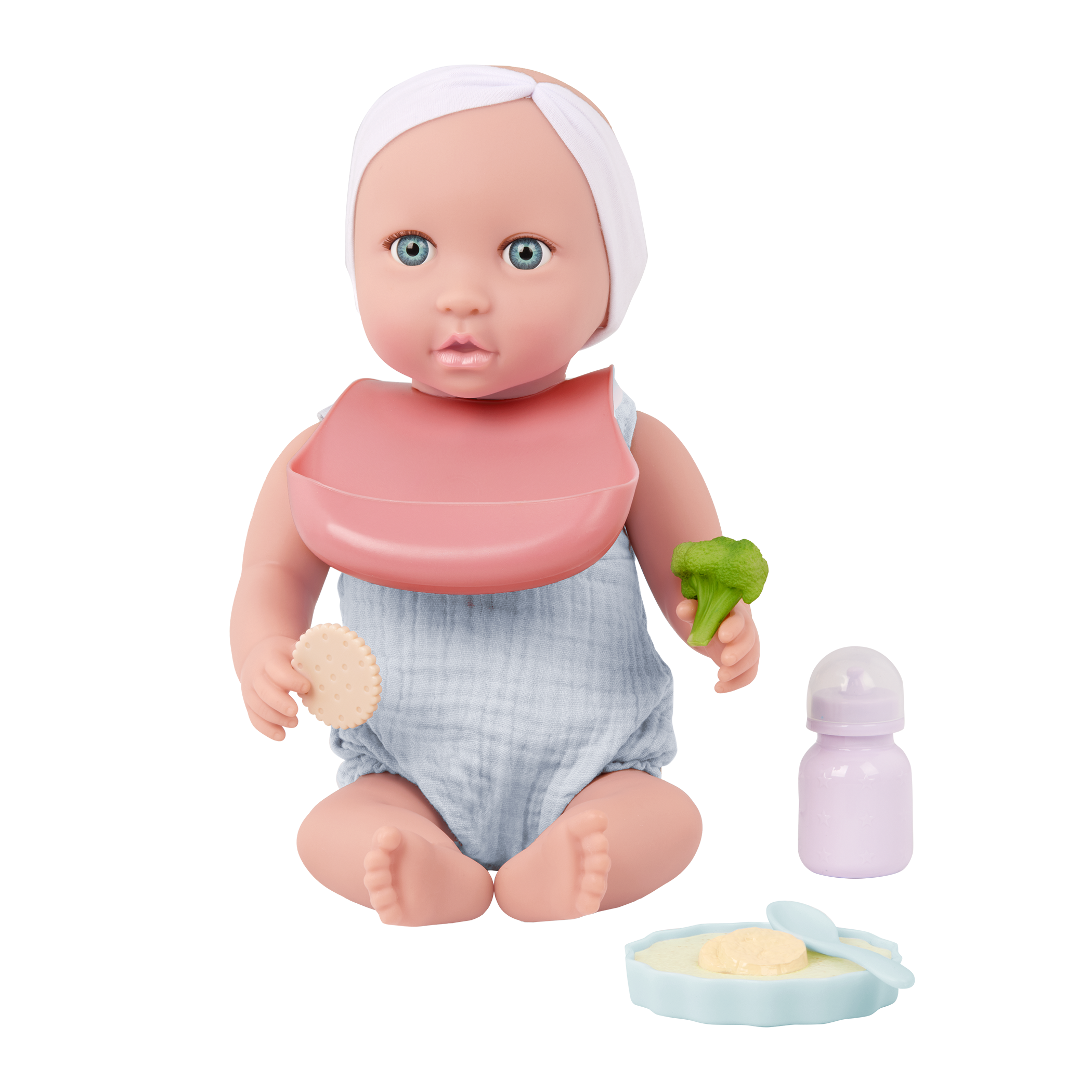 LullaBaby - Poppenvoedingsset met accessoires