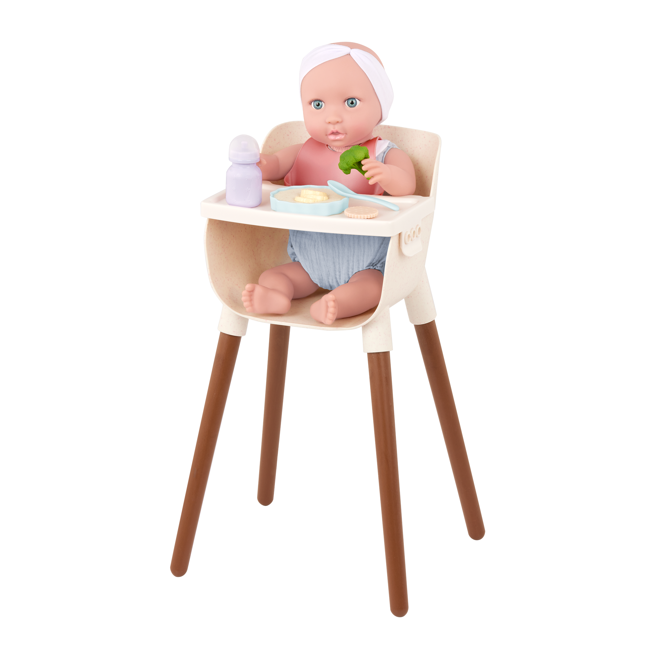 LullaBaby - Poppenvoedingsset met accessoires