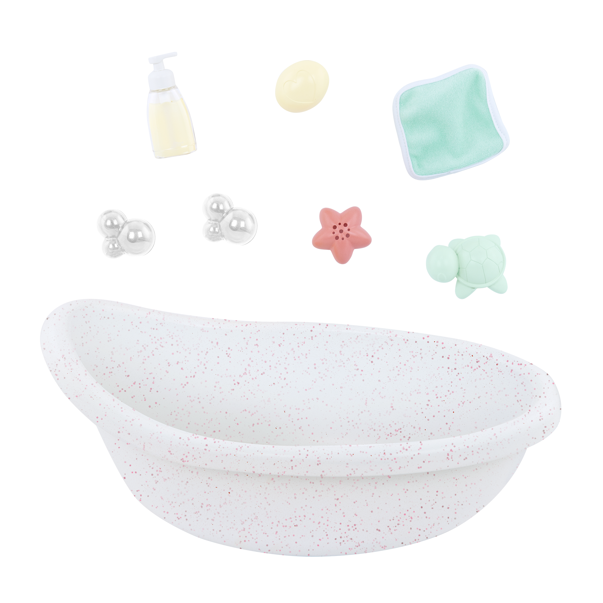 LullaBaby - Poppenbadje met Accessoires