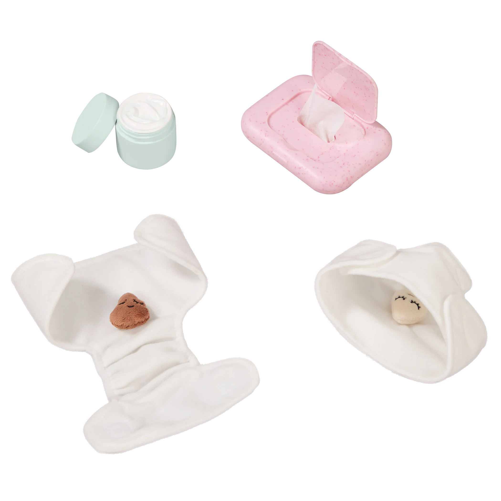 LullaBaby - Poppencommode met accessoires