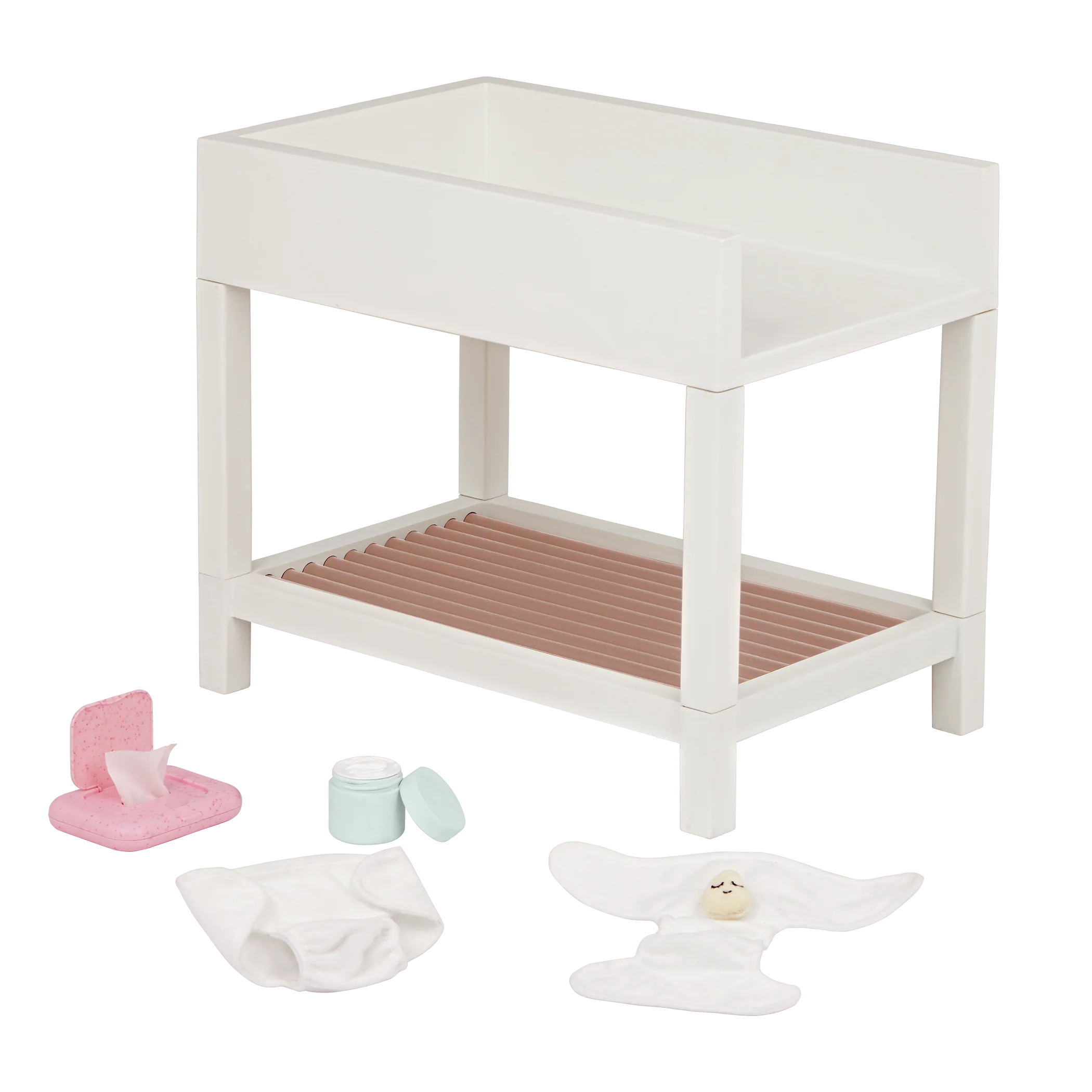 LullaBaby - Poppencommode met accessoires