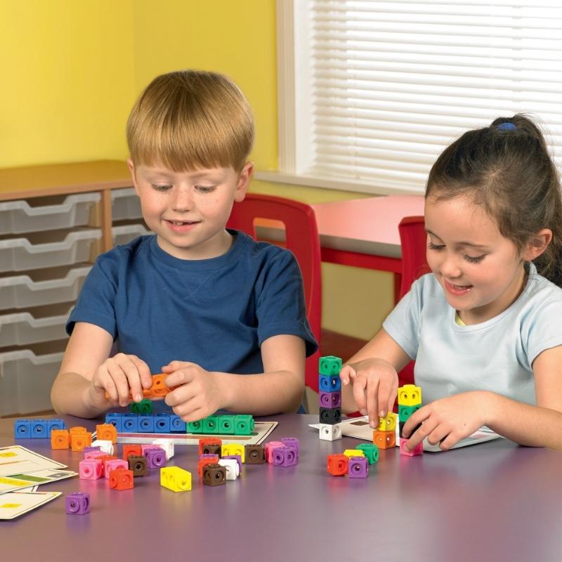 Learning Resources - MathLink® Cubes - Rekenblokjes activiteitenset