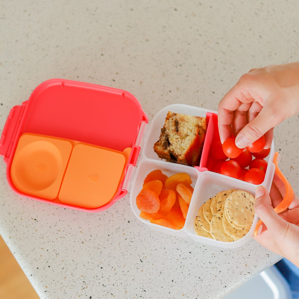 b.box - Mini lunchbox indigo rose