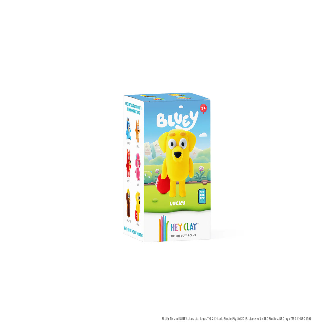 Hey Clay - Lucky LIMITED EDITION BLUEY - 5 potjes