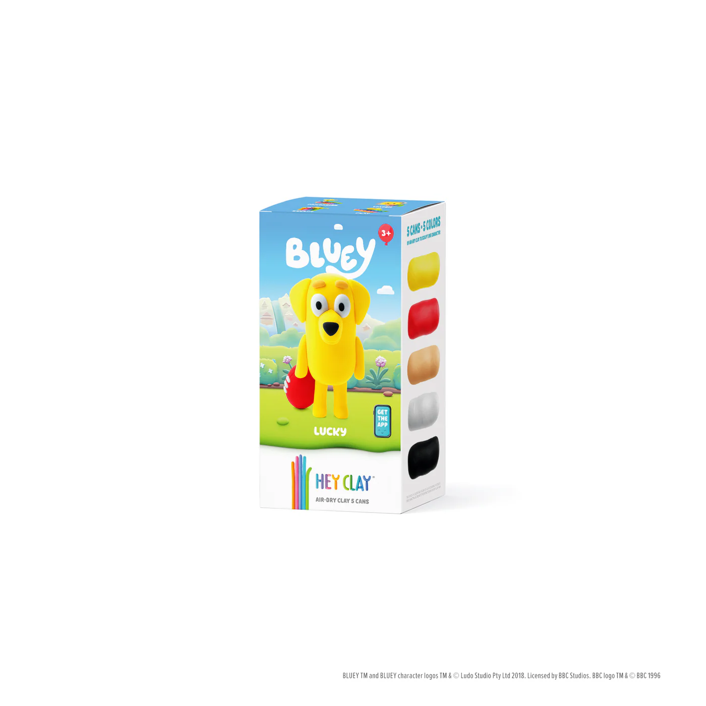 Hey Clay - Lucky LIMITED EDITION BLUEY - 5 potjes