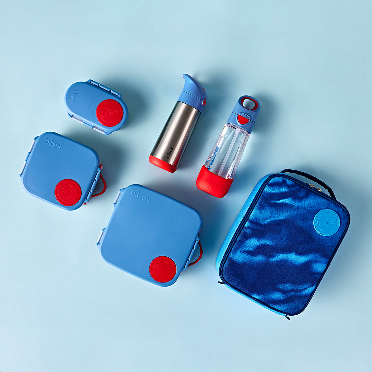 b.box - Mini lunchbox Blue Blaze