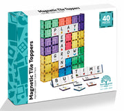 Learn And Grow - Magnetische tegel topper Alfabet (engels) 40 stuks