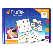 TileTek magnetische tegel topper cijfers 40 stuks