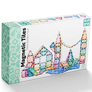 Learn And Grow - 112 stuks Pastel Builders - magnetisch constructiespeelgoed