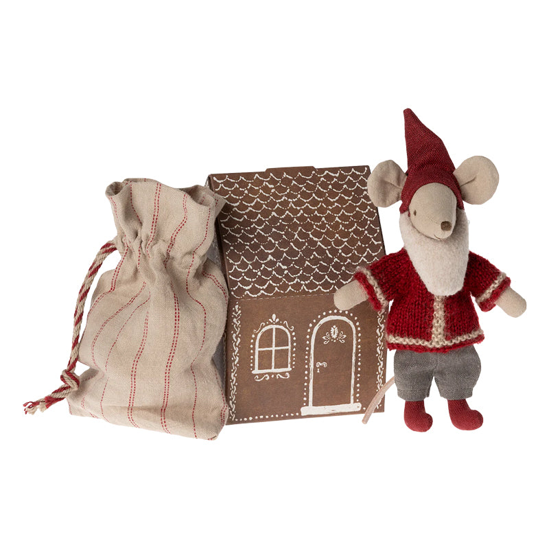 Maileg - Grote broer kerstman muis - winter collectie
