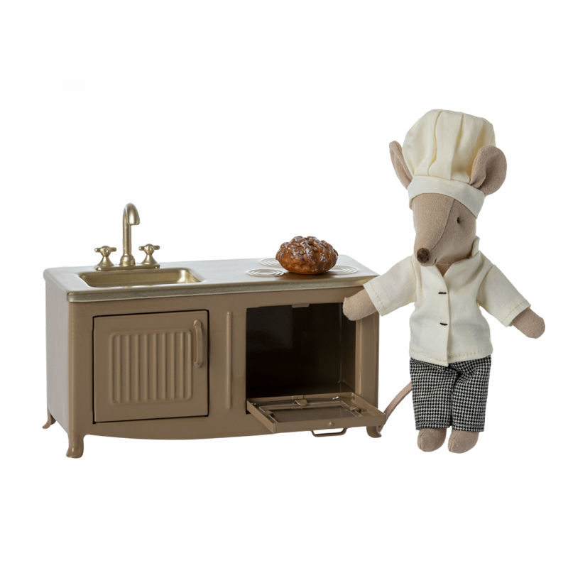 Maileg - keuken voor de muizenfamilie - lichtbruin